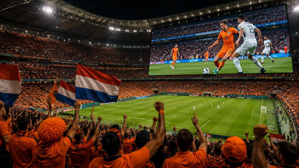 WK Voetbal 2026 live kijken in HD en 4K op Smart TV met voetbal streaming